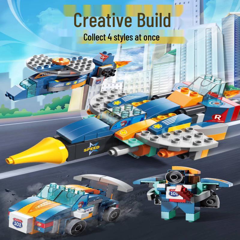 

Совместимые кирпичики Лего: Развивающий конструктор - Трансформируемый робот, транспортное средство, автомобиль, танк