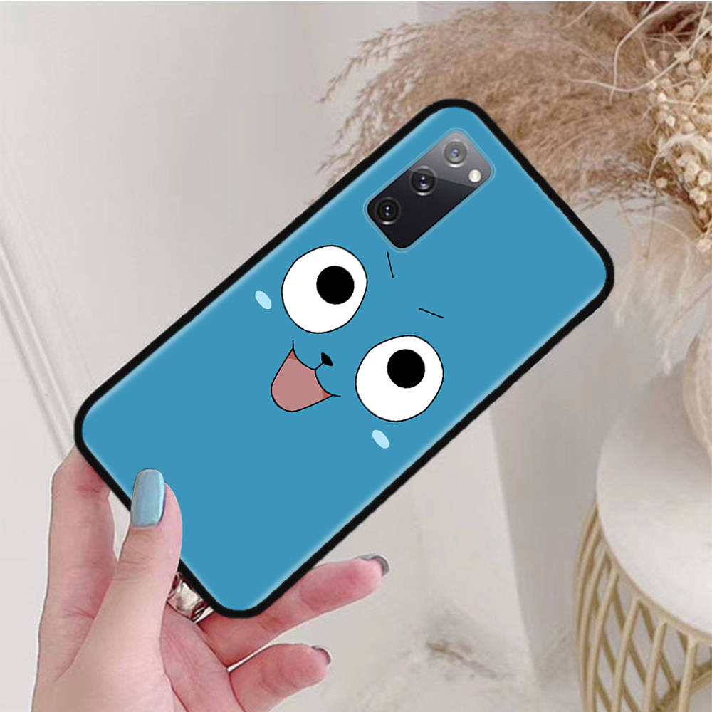 Black Case for OPPO Reno 8 6 5 4 Pro Plus Find X3 A17 A3 A31 A38 A40 A53 A54 A55 A74 A76 A78 A77 A80 A94 A95 A96 Lite W-64 Fairy Tail