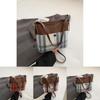 Trendy Cross-border Style Woolen Vintage Bag For Women 2024 Fall Winter Shoulder Bag