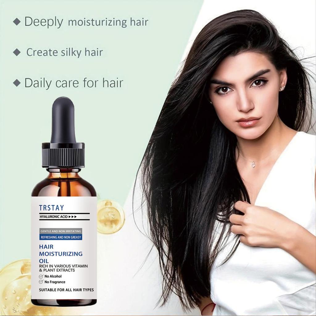 Hårvekstvæske fremmer hårabsorpsjon, pleiende pleie Flytende fuktighetsgivende hårvekst essensiell olje Hårpleie essensiell olje
