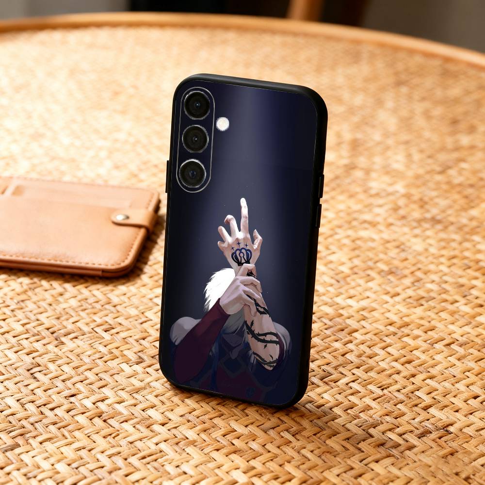 Anime M-Michael K-Kaiser Phone Case For Samsung A73,A21s,A22,A31,A32,A52,A53,A71,A80,Soft Black Shell