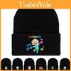 Cocomelon Jj Knitted Beanie Hat Printed Bonnet Kids Warm Hat Hip Hop Cosplay