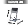 Ergonomic Adjustable Holder for Smartphones Tablets ABS Plastic Lightweight Portable for 4-13 Inch Devices Travel Office