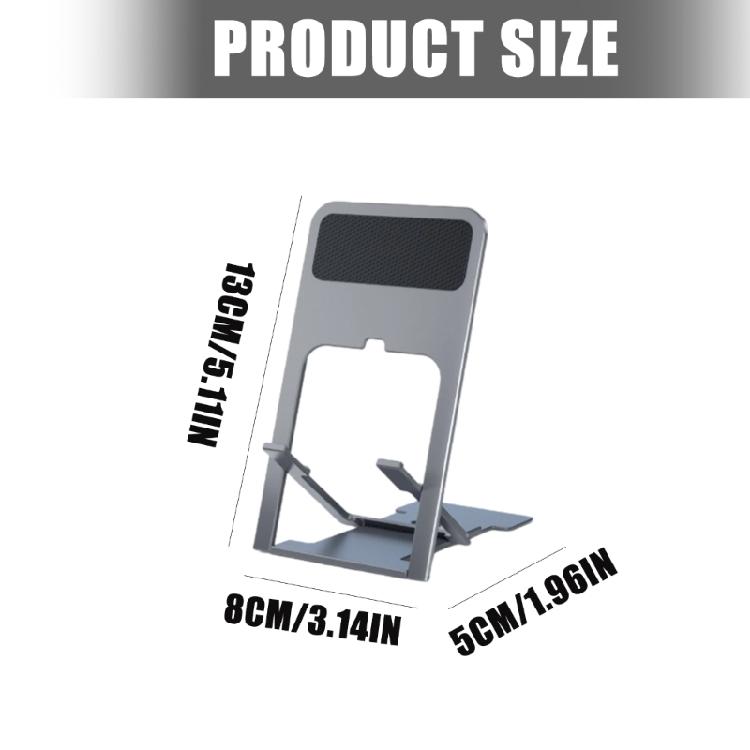 Ergonomic Adjustable Holder for Smartphones Tablets ABS Plastic Lightweight Portable for 4-13 Inch Devices Travel Office