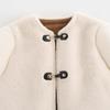 Giacca da Donna Euro-Americana con Fibbia a Nodo in Corda Double-Sided