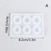 Silicone Pendant Ring Mold Jewelry Making Resin Epoxy Mould Casting Craft Diy