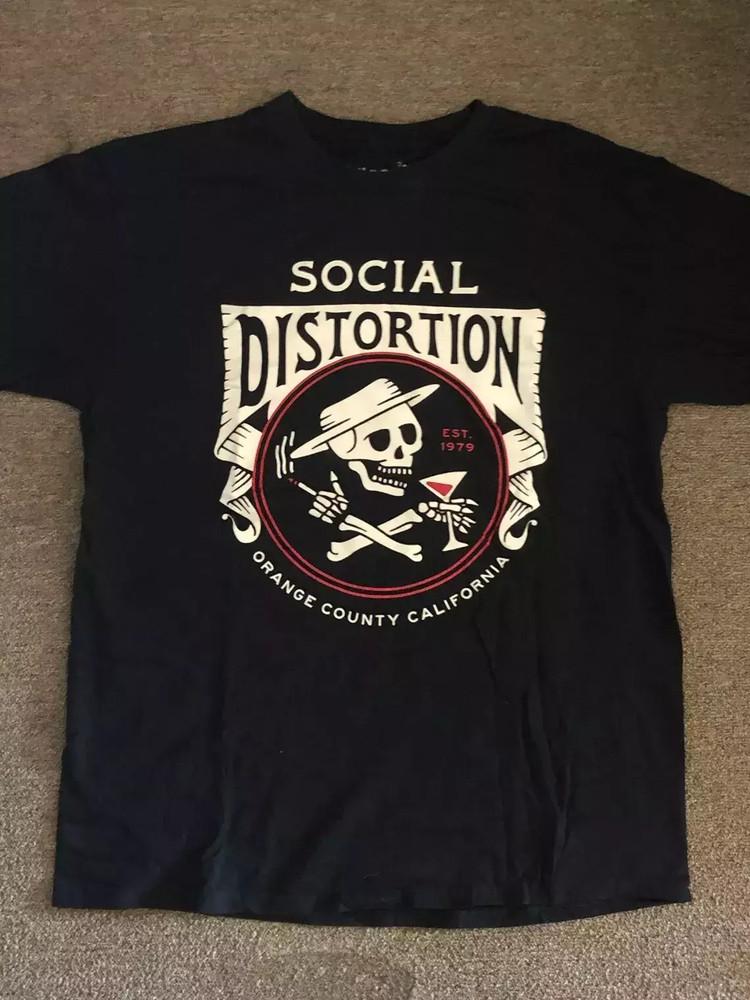Social Distortion Summer Tour 2024 T shirt Full Size S-5Xl AR94 Unisex T-Shirt S