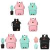 Mummy Mickey Mouse Diaper Nappy Bag Large Capacity Waterproof Backpack For Traveling With Baby