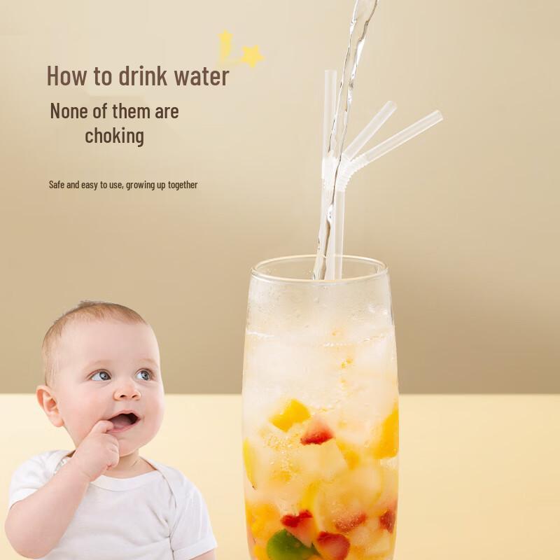 Disposable Individually Wrapped Food-Grade Plastic Straws