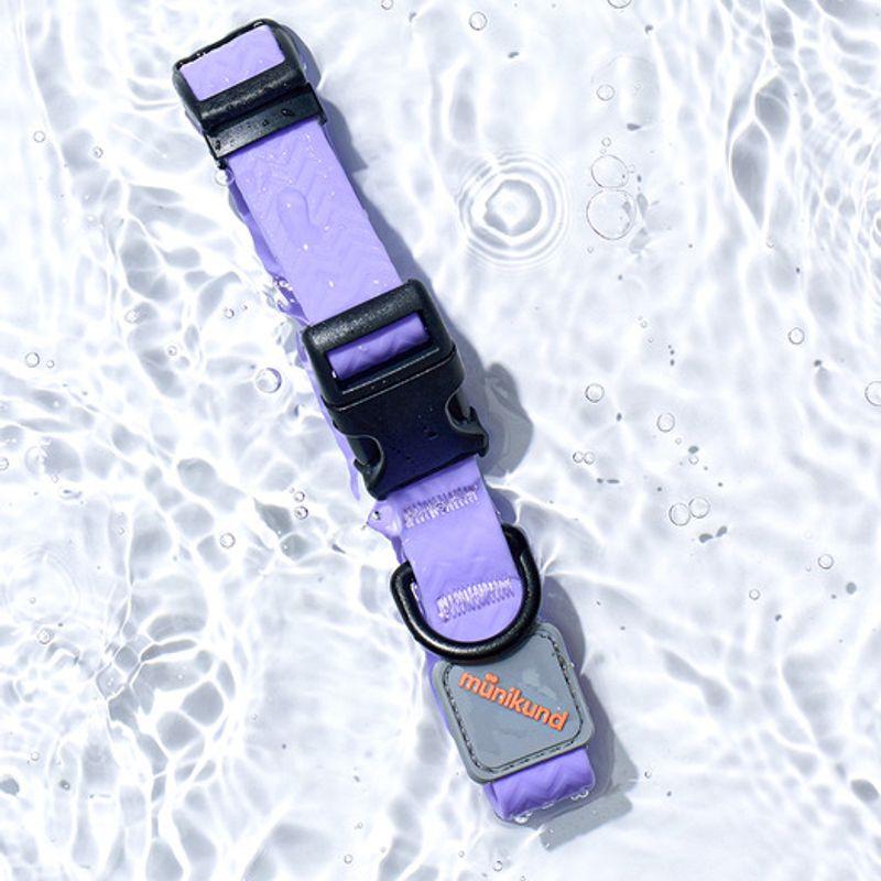 MUNIKUND Wasserblock-Kragen Lila