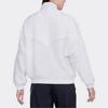 Nike Embroidered Logo Solid Color Zip Jacket Women Outerwear White DM6186-100