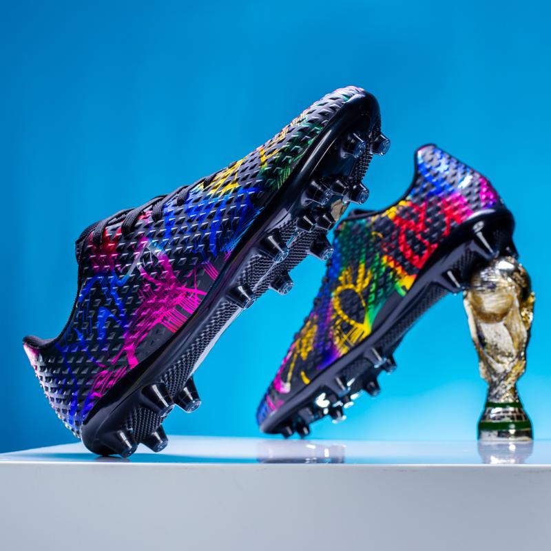 Men's Youth Football Shoes Long Nails Sports Football Boots Large Size Youth Sports Shoes