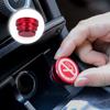 12V Universal Car Lighter Button Cover Accessories No Smoking Button Car Lighter Plug Delete Plug