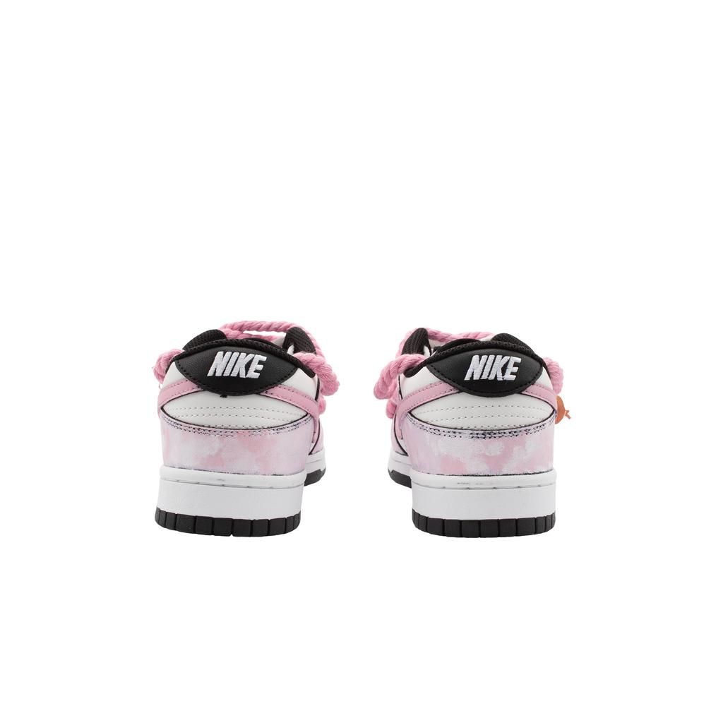 Nike Zapatillas de Skate Dunk Pink Ocean Resistentes a la Abrasión Caña Baja para Mujer Rosadas Juveniles DD1503-101(Equipo1303-)