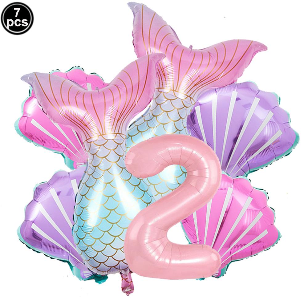 Mermaid Party Supplies Mermaid Scales Pattern Paper Plate Cup Napkin Popcorn Box Food Bowl Girl Birthday Party Baby Shower Decor