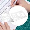 3Pcs Flexible Record Template,Stencils Drafting Tools,DIY Craft Supplies,Reusable Planner Stencil