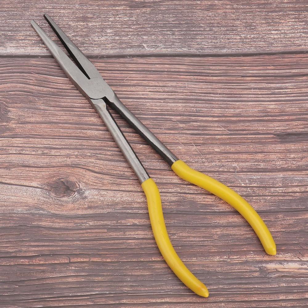 

11 Inch Long Nose Pliers Long Hand Pliers High Strength Clamping Pliers Industrial Use Straight type