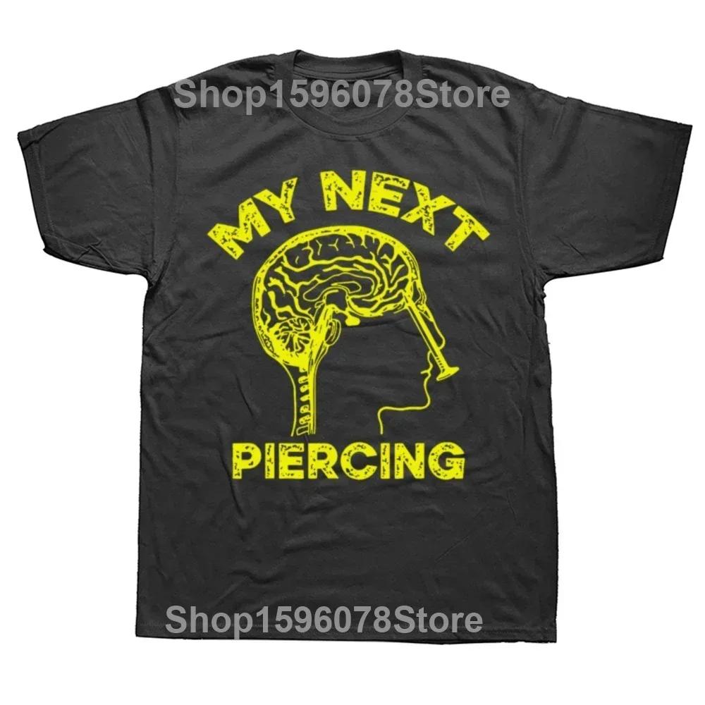 Ask Me About My Lobotomy T Shirt Funny Meme Joke Y2k Short Sleeve O-neck Unisex 100% Cotton T-shirts EU Size