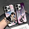 Bleach Kuchiki Byakuya Plating Phone Case For Xiaomi Redmi Note 14 15 Pro Plus 13 12 11 11S 11T 10 9S 9 5G Anti-Fall Airabag Cov