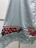 2026 French Niche Spring/Summer 3D Floral Lace Ruffle Top & High-Waist Skirt