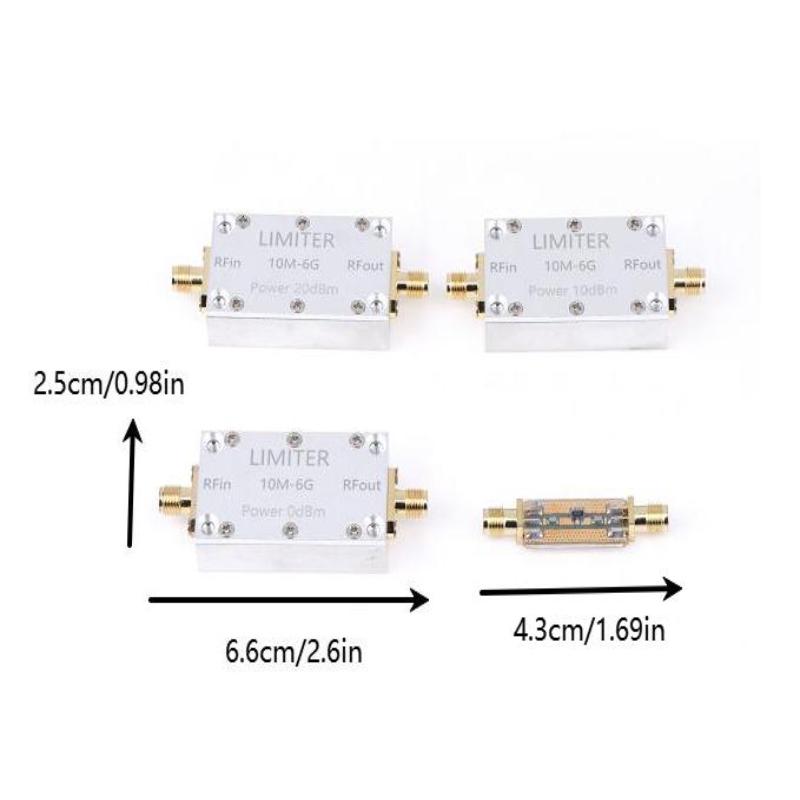 Pin Diode Rf Limiter Sma Connector 10M 6Ghz 0Dbm 10Dbm 20Dbm Small Volume For Radio Communication