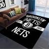 Brooklyn Nets Carpet Rug for Living Room Bedroom Home Sofa Decoration,Kids Play Non-slip Floor Mat
