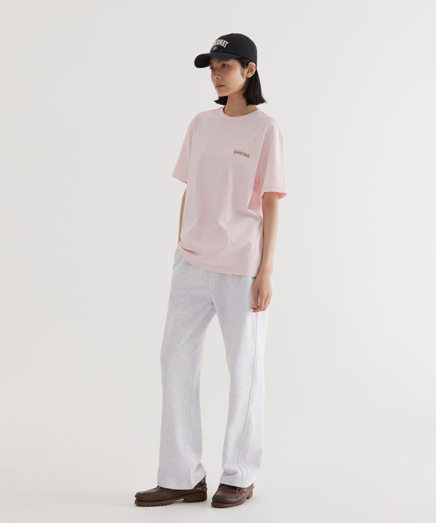 COVERNAT Semi-Wide Authentic Sweatpants Heather Gray
