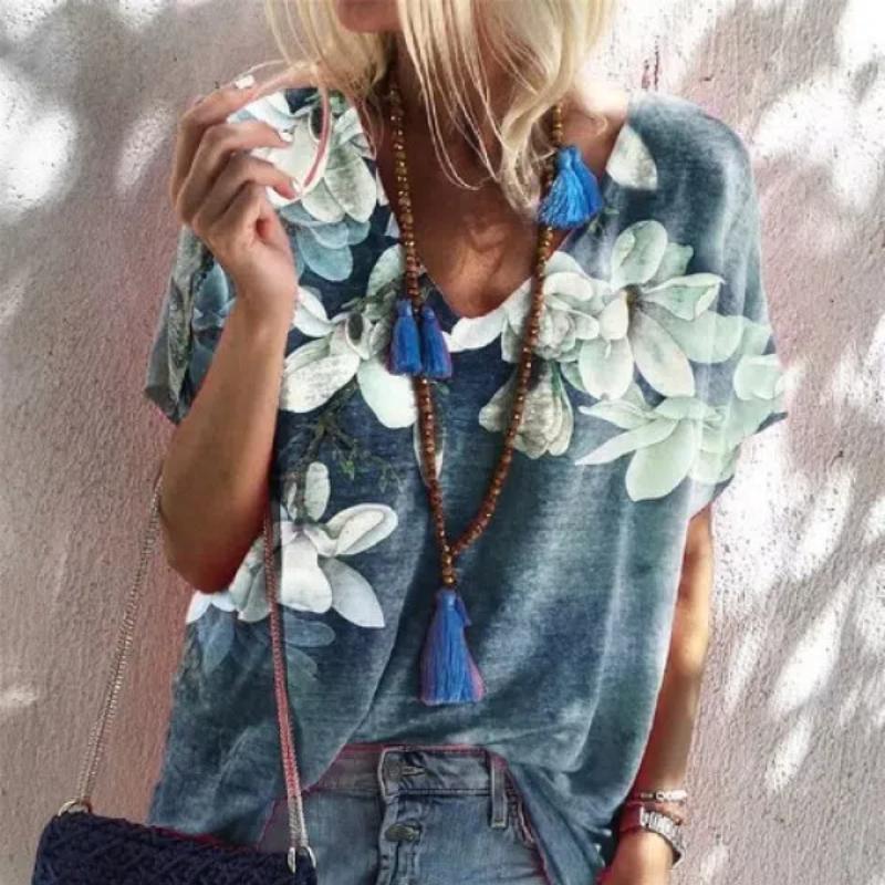 

2023 Women s T-shirt 3d Dragonfly Printed Girls Top Street V-neck Short Sleeve Clothes Tee Summer Casual T Shirt For Ladies New 5XL