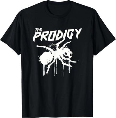 Vintage The Prodigy Experience Funny Music Band Rock 100% Cotton T-shirt Mens Tees Top