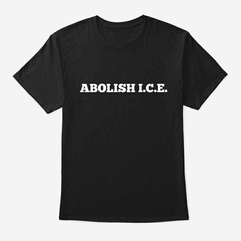 

Отменить ICE футболка футболка Протест против Трампа XL