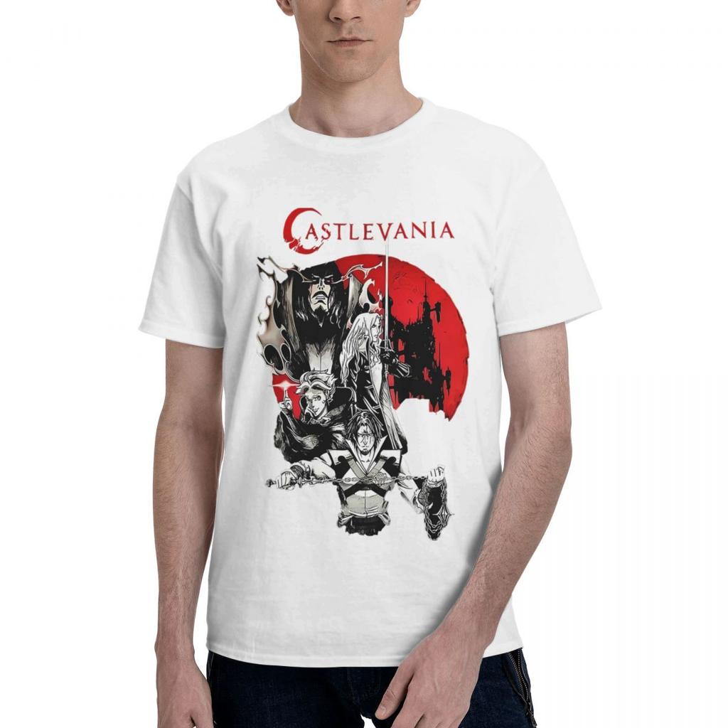 Dracula Castlevania 100 Cotton Casual Breathable Confortable Tops Mens Clothing Deals Men Clothes