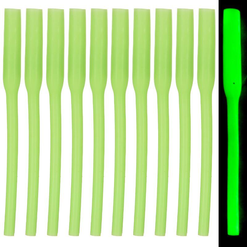 10 Stück Leuchtendes Nachtfischset: Meeresgürtel, Messer, Haken mit langem Griff, Bissfester Rig und 1,6 m Schnur