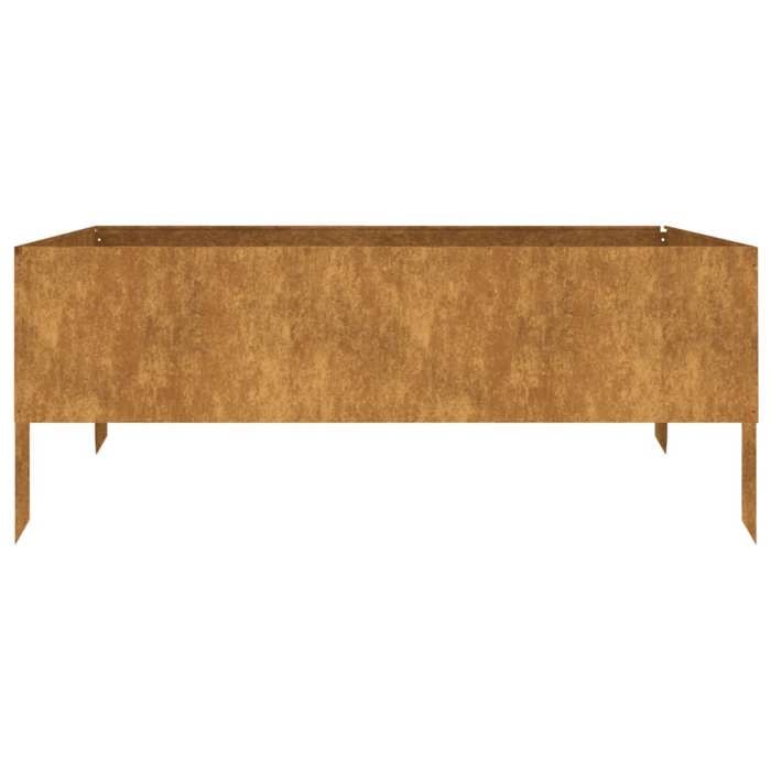 VidaXL Lit Surélevé de Jardin, Bac à Fleurs, Pot de Plantes, Boîte à Fleurs, Jardinière de Patio Terrasse Balcon Extérieur, 824516