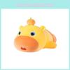 Capybara Cuter Plush Toy Withorange On Top Design For Kids Bedroom Decor Gift