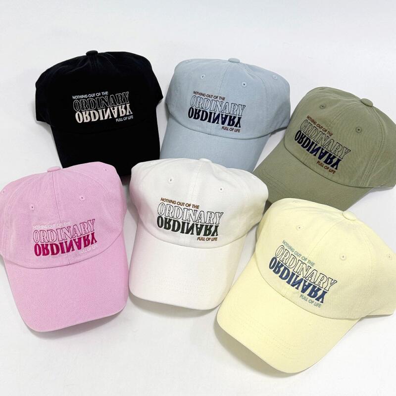 Women's Thin Baseball Cap Campus Look Hat