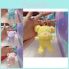 Adorable Violence Bear Keychain Plush Toy New Year Gift Cute Decor In Various Colors