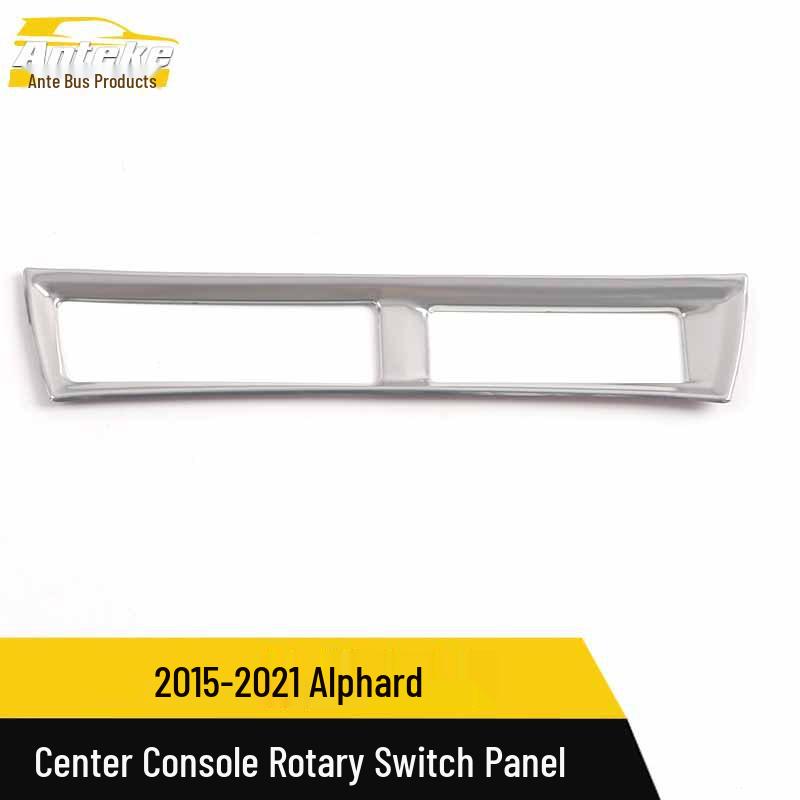 Alphard Edelstahl Drehschalter Blendenrahmen für 15-21 Modelle