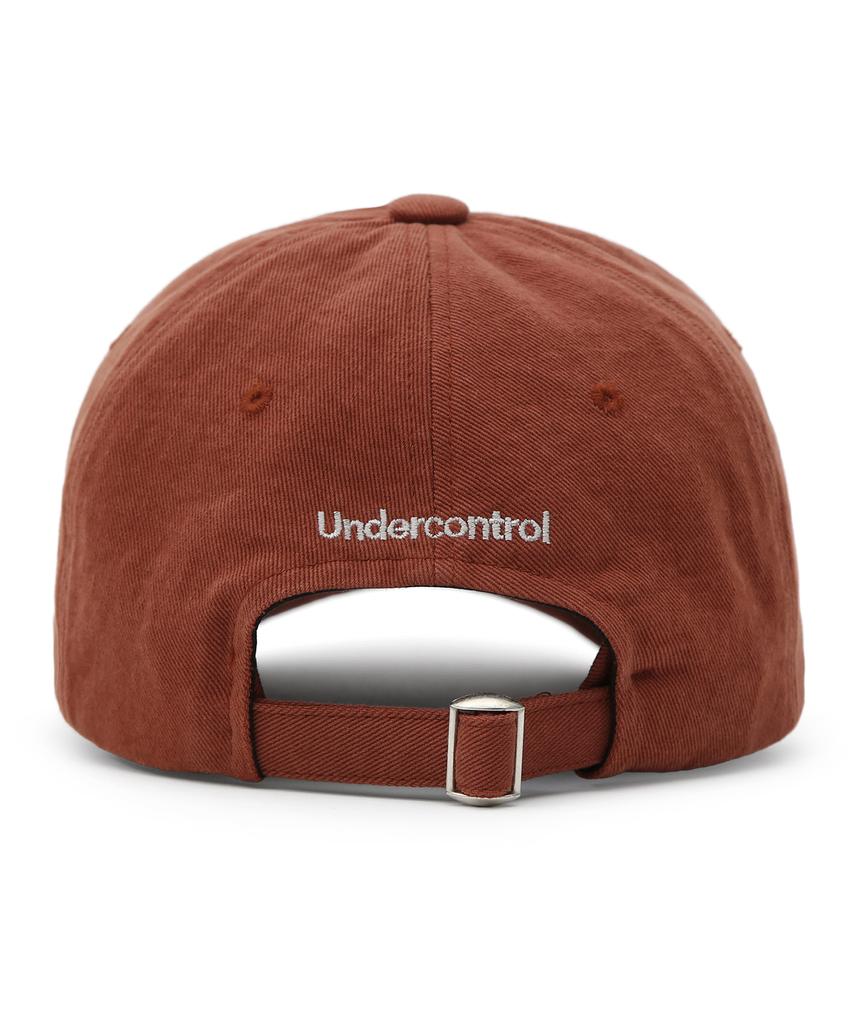 Eondeokeonteulol Four Seasons Cotton Logo Embroidered Basic Soft Top Unisex Ball Cap Uc / Washed B B / Brick