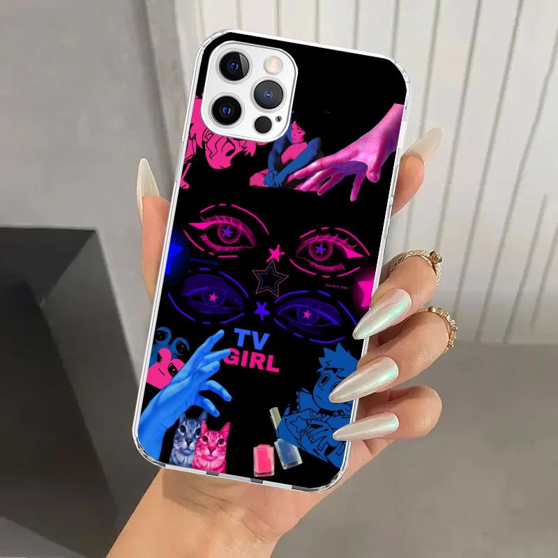 Coque de téléphone Album TV Girl pour Iphone 17 Air 16 15 Plus 14 13 Mini 12 11 Pro Max 16E 7 8 SE 2020 Coque Souple Imprimée Funda 17 Air 16