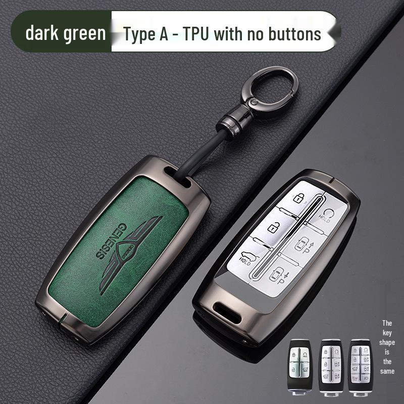 Genesis GV80/GV70 Alloy Key Case & Buckle Set for Men