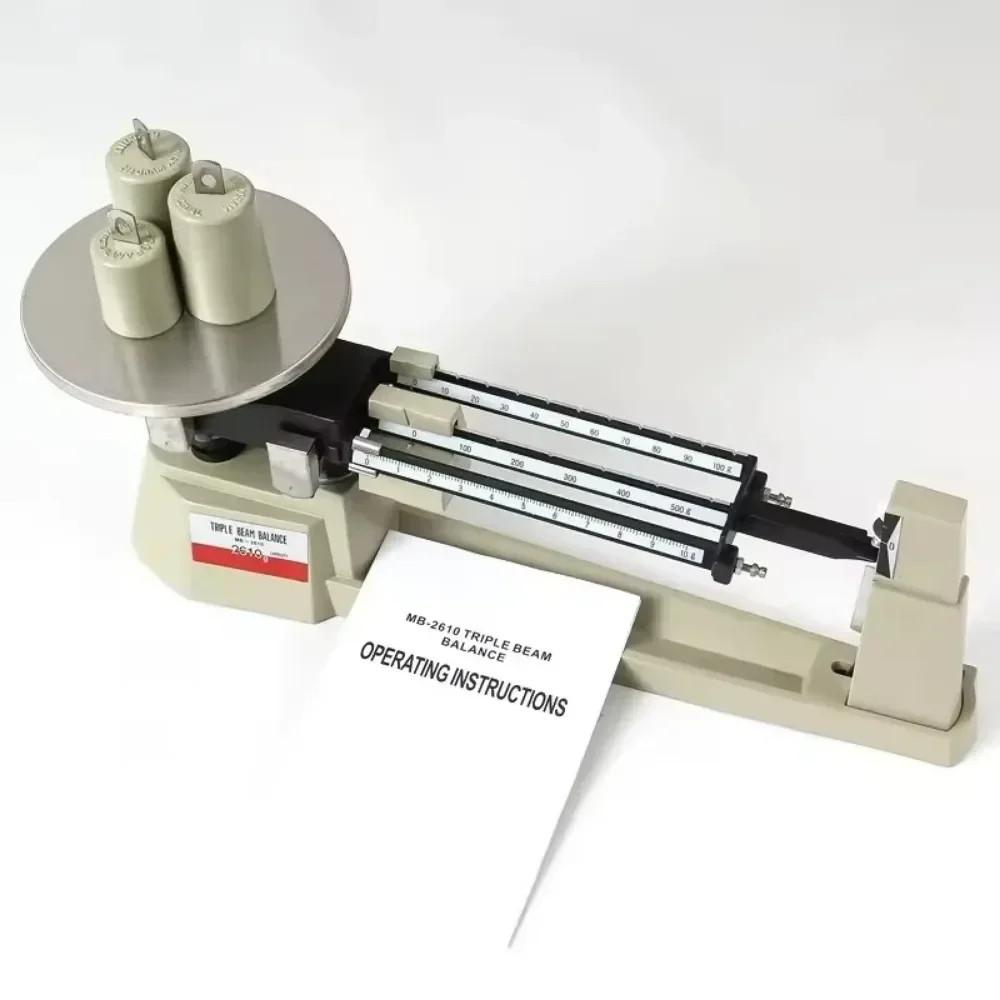 Laboratory Triple Beam Weighing Balance Scale Professional High Precision Measurement Tool