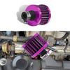6 colori 12mm Filtro Aria Mini - Filtro Aspirazione Aria Fredda Universale Sfiato Turbo Sfiato Filtro Aria Per Auto e Moto