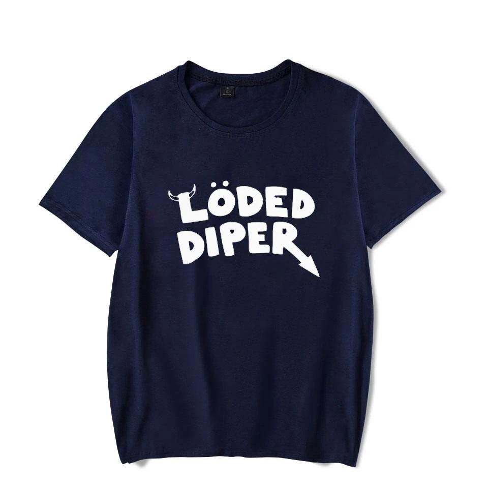 Interesting Clothes Loded Diper Diary Of A Wimp Kid Printed Unisex Unisex TShirt Summer Comfortable Breathable Oversize Couple Top