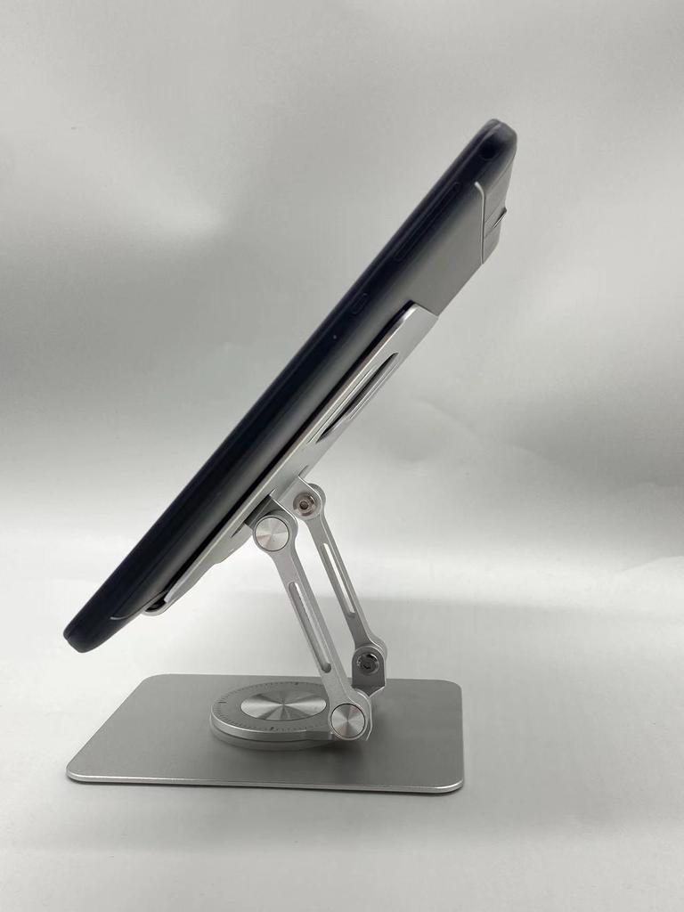 Adjustable 360° Rotating Aluminum Tablet & Phone Stand