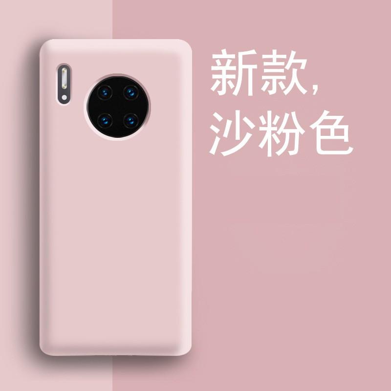 Liquid Silicone Phone Case Mate 30 Pro 20 40 50 60 E Full Cover Shockproof Anti-Scratch Soft TPU