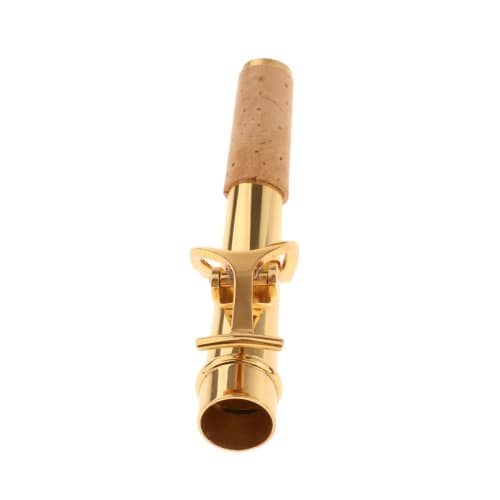 Heavy Brass Saxophone Neck Soprano Sax DIY Replacement