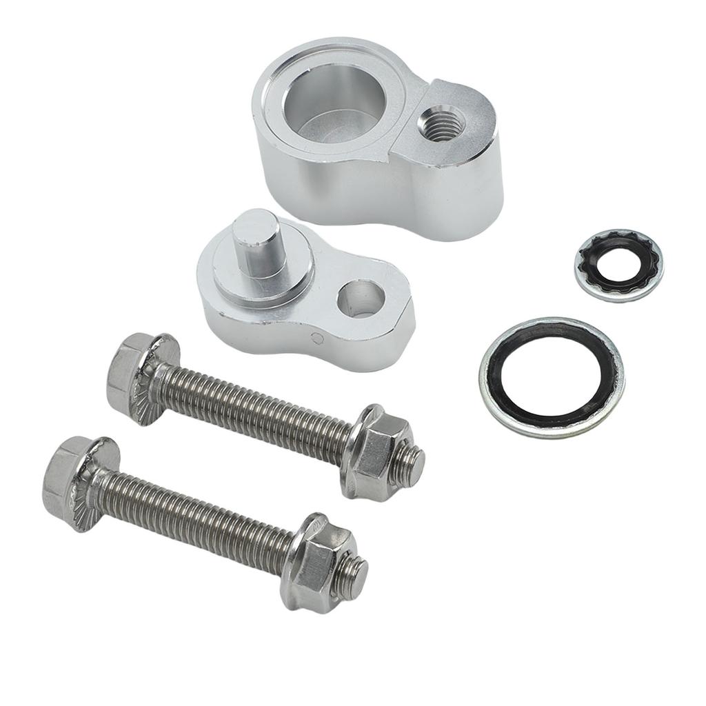 Zestaw do zaślepienia tylnej klimatyzacji Zakończenie przewodów Aluminiowy zestaw do eliminacji klimatyzacji z uszczelką HNBR