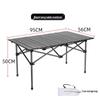 Portable Folding Outdoor Table: Ideal for Camping, Fishing, Picnics, and Barbecues. Lightweight and Easy To Carry.