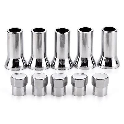 10Pcs TR414AC Car Truck Tire Wheel Tyre Valve Caps with Sleeve Covers Left Right Front Rear Auto Accessories