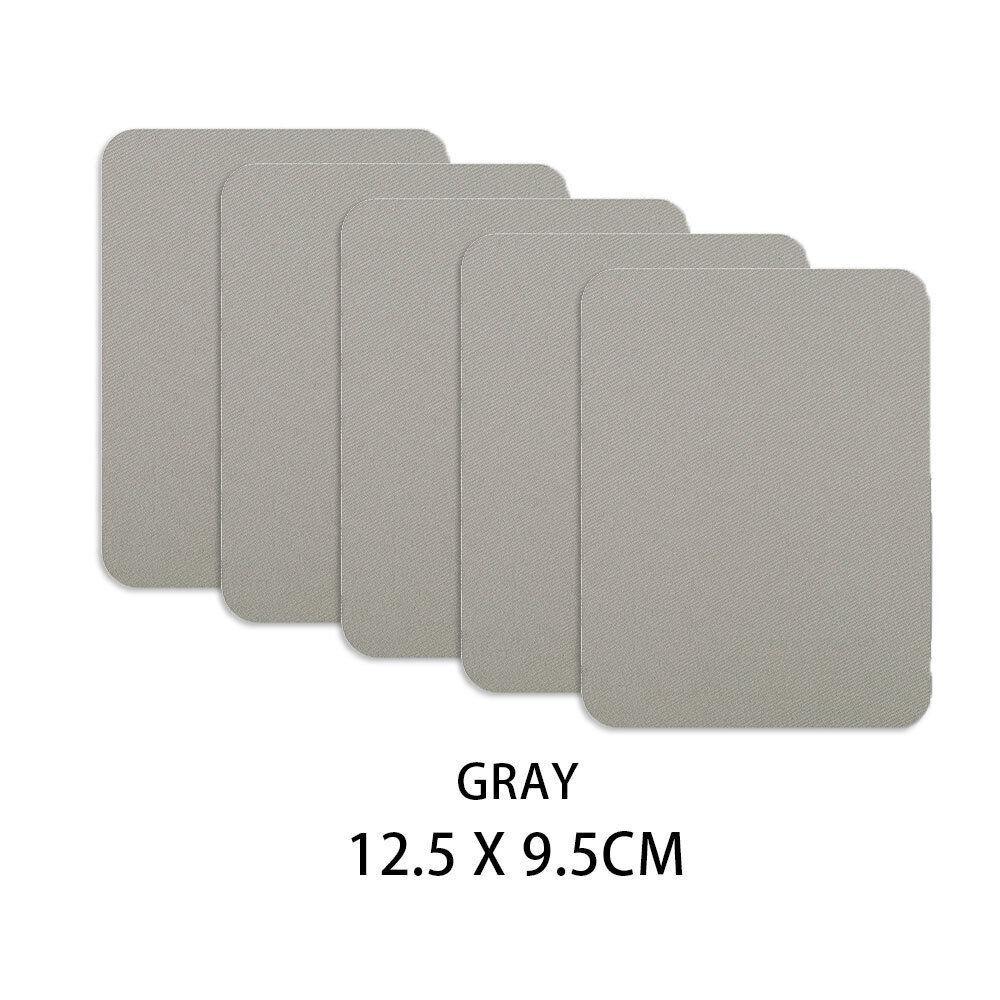 4.9 x 3.7 Inch Iron on Fabric Patch No Sew Denim Patch Adhesive Colorful Jacket Jean Clothes Pants Denim Patch DIY for Repairing